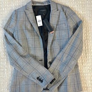 NWT Banana Republic Plaid Blazer